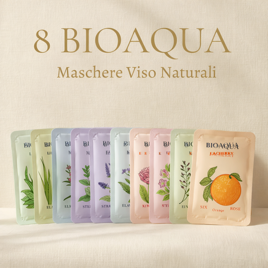 Rituale Viso Coreano – 8 Maschere Naturali Rimpolpanti